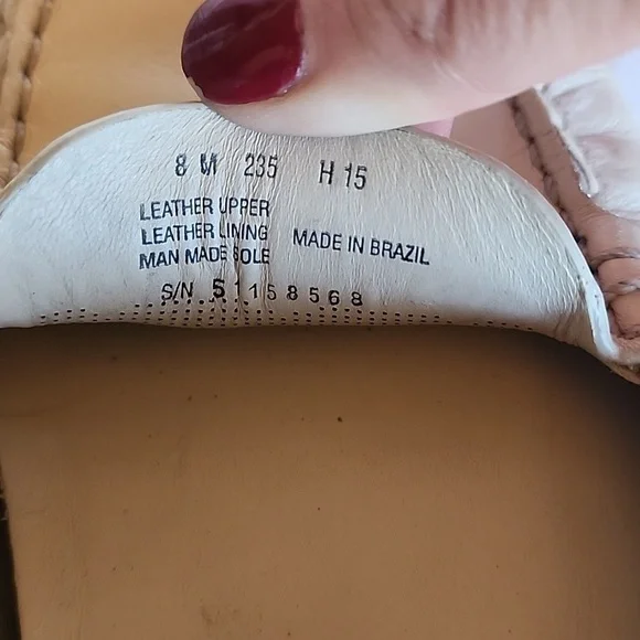 Tory Burch Cream Slide on Loafers Wome's Size 8 - Picture 11 of 13